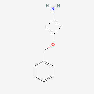 molecular formula C11H15NO B2797483 cis-3-(Benzyloxy)cyclobutanamine CAS No. 206660-72-2