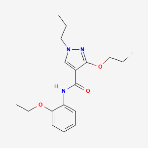 N-(2-ethoxyphenyl)-3-propoxy-1-propyl-1H-pyrazole-4-carboxamide