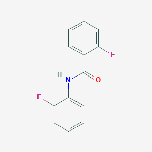 molecular formula C13H9F2NO B2797542 2-氟-N-(2-氟苯基)苯甲酰胺 CAS No. 52833-64-4
