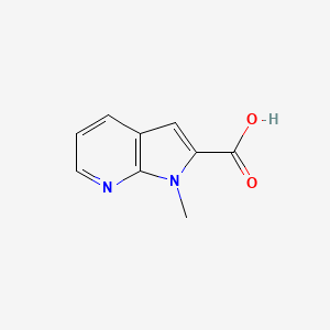 B2797578 1-Methyl-1h-pyrrolo[2,3-b]pyridine-2-carboxylic acid CAS No. 1251165-53-3