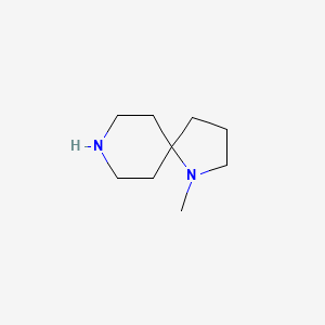 molecular formula C9H18N2 B2797612 1-Methyl-1,8-diazaspiro[4.5]decane CAS No. 1158750-28-7