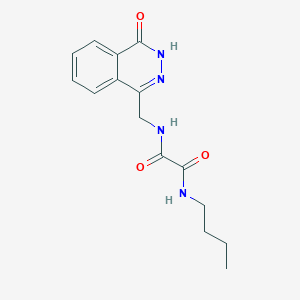 N-butyl-N'-[(4-oxo-3,4-dihydrophthalazin-1-yl)methyl]ethanediamide
