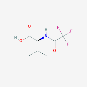 (2S)-3-methyl-2-(trifluoroacetamido)butanoic acid