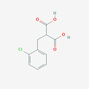 2-[(2-Chlorophenyl)methyl]propanedioic acid