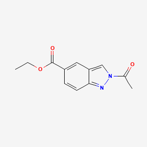 Ethyl 2-acetyl-2H-indazole-5-carboxylate