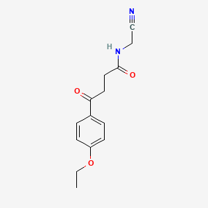 N-(cyanomethyl)-4-(4-ethoxyphenyl)-4-oxobutanamide