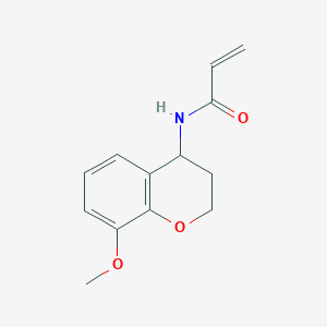 N-(8-Methoxy-3,4-dihydro-2H-chromen-4-yl)prop-2-enamide