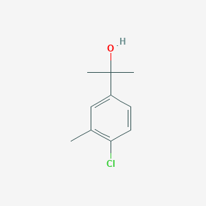 molecular formula C10H13ClO B2797774 2-(4-Chloro-3-methylphenyl)-2-propanol CAS No. 1233333-62-4