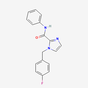1-(4-fluorobenzyl)-N-phenyl-1H-imidazole-2-carboxamide
