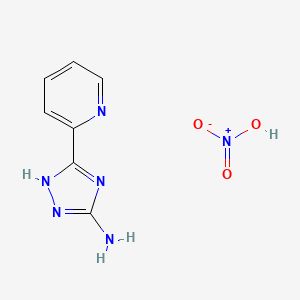 5-(pyridin-2-yl)-1H-1,2,4-triazol-3-amine nitrate