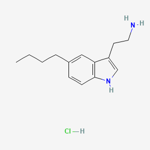 2-(5-butyl-1H-indol-3-yl)ethanamine hydrochloride