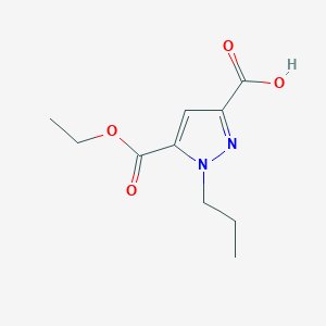 5-Ethoxycarbonyl-1-propylpyrazole-3-carboxylic acid