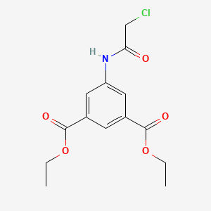 1,3-Diethyl 5-(2-chloroacetamido)benzene-1,3-dicarboxylate