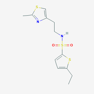 5-ethyl-N-(2-(2-methylthiazol-4-yl)ethyl)thiophene-2-sulfonamide