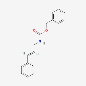 molecular formula C17H17NO2 B2798111 Benzyl cinnamylcarbamate CAS No. 296777-64-5