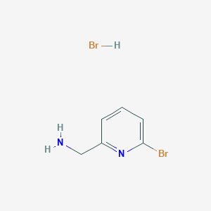 (6-Bromopyridin-2-yl)methanamine hydrobromide