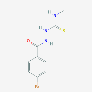 2-(4-bromobenzoyl)-N-methylhydrazinecarbothioamide