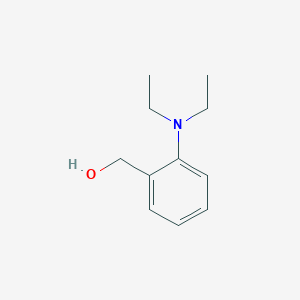 molecular formula C11H17NO B2798198 [2-(二乙基氨基)苯基]甲醇 CAS No. 87066-93-1