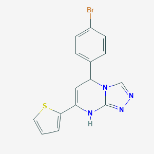 5-(4-Bromophenyl)-7-(2-thienyl)-5,8-dihydro[1,2,4]triazolo[4,3-a]pyrimidine