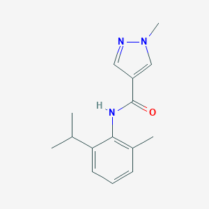 N-(2-isopropyl-6-methylphenyl)-1-methyl-1H-pyrazole-4-carboxamide