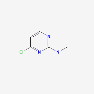 molecular formula C6H8ClN3 B2798303 4-Chloro-N,N-dimethylpyrimidin-2-amine CAS No. 23631-02-9