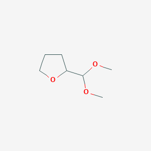 molecular formula C7H14O3 B2798309 2-(Dimethoxymethyl)oxolane CAS No. 42187-43-9