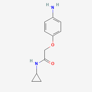 2-(4-aminophenoxy)-N-cyclopropylacetamide