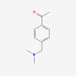 1-{4-[(Dimethylamino)methyl]phenyl}ethan-1-one