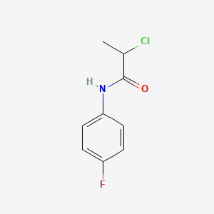 2-chloro-N-(4-fluorophenyl)propanamide