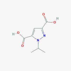 1-Isopropyl-1H-pyrazole-3,5-dicarboxylic acid