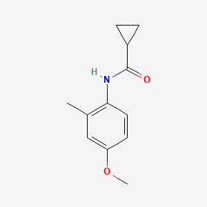 N-(4-methoxy-2-methylphenyl)cyclopropanecarboxamide