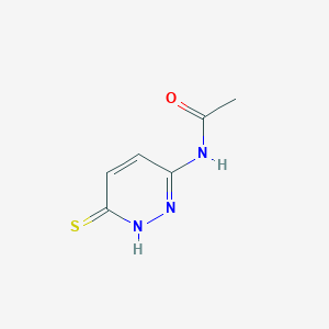 molecular formula C6H7N3OS B2798691 N-(6-巯基吡啶并[1,3]噻二唑-3-基)乙酰胺 CAS No. 77780-69-9