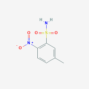 5-Methyl-2-nitrobenzene-1-sulfonamide