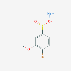 Sodium 4-bromo-3-methoxybenzene-1-sulfinate