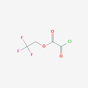 molecular formula C4H2ClF3O3 B2798883 2,2,2-三氟乙基-2-氯-2-氧代乙酸酯 CAS No. 958649-45-1