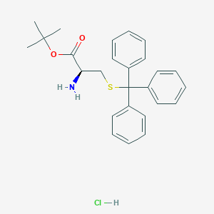 molecular formula C26H29NO2S B2798932 H-D-Cys(trt)-otbu hcl CAS No. 439089-10-8