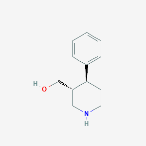 Rel-[(3r,4s)-4-phenylpiperidin-3-yl]methanol