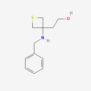 2-(3-(Benzylamino)thietan-3-yl)ethanol