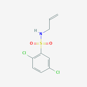 2,5-dichloro-N-prop-2-enylbenzenesulfonamide