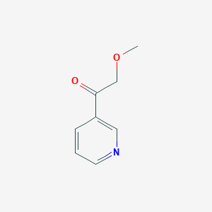molecular formula C8H9NO2 B2799285 2-Methoxy-1-(pyridin-3-yl)ethan-1-one CAS No. 1248668-72-5