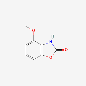 molecular formula C8H7NO3 B2799311 4-methoxybenzo[d]oxazol-2(3H)-one CAS No. 40925-62-0
