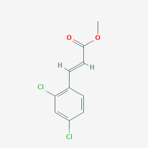 molecular formula C10H8Cl2O2 B2799333 Methyl 2,4-dichlorocinnamate CAS No. 42174-01-6; 82475-76-1