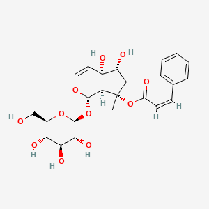 molecular formula C24H30O11 B2799421 Z-harpagoside CAS No. 133645-36-0
