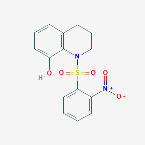 1-(2-Nitrobenzenesulfonyl)-1,2,3,4-tetrahydroquinolin-8-ol