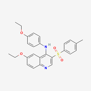 6-ethoxy-N-(4-ethoxyphenyl)-3-tosylquinolin-4-amine
