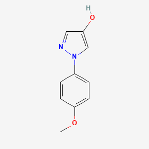 1-(4-methoxyphenyl)-1H-pyrazol-4-ol