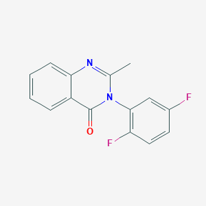 3-(2,5-difluorophenyl)-2-methyl-4(3H)-quinazolinone