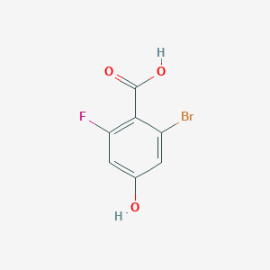 2-Bromo-6-fluoro-4-hydroxybenzoic acid