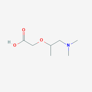 2-[1-(Dimethylamino)propan-2-yloxy]acetic acid