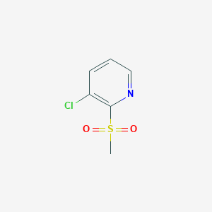 B2799743 Pyridine, 3-chloro-2-(methylsulfonyl)- CAS No. 98626-98-3